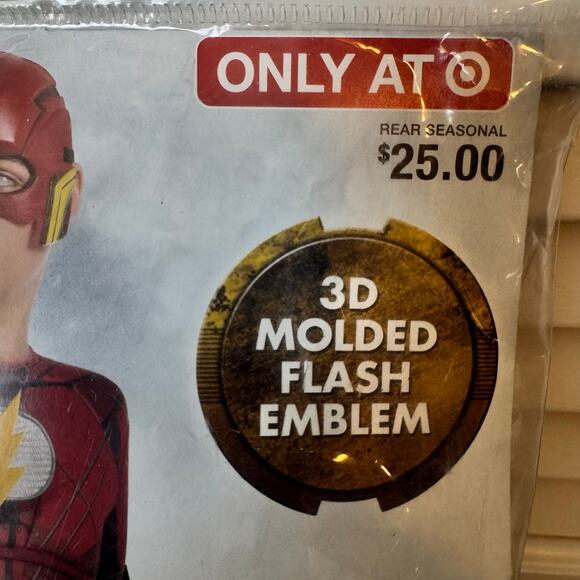 The Flash Costume DC Justice League Kids Sz 4-6 Superhero Dress Up Unisex Rubies - Picture 4 of 7